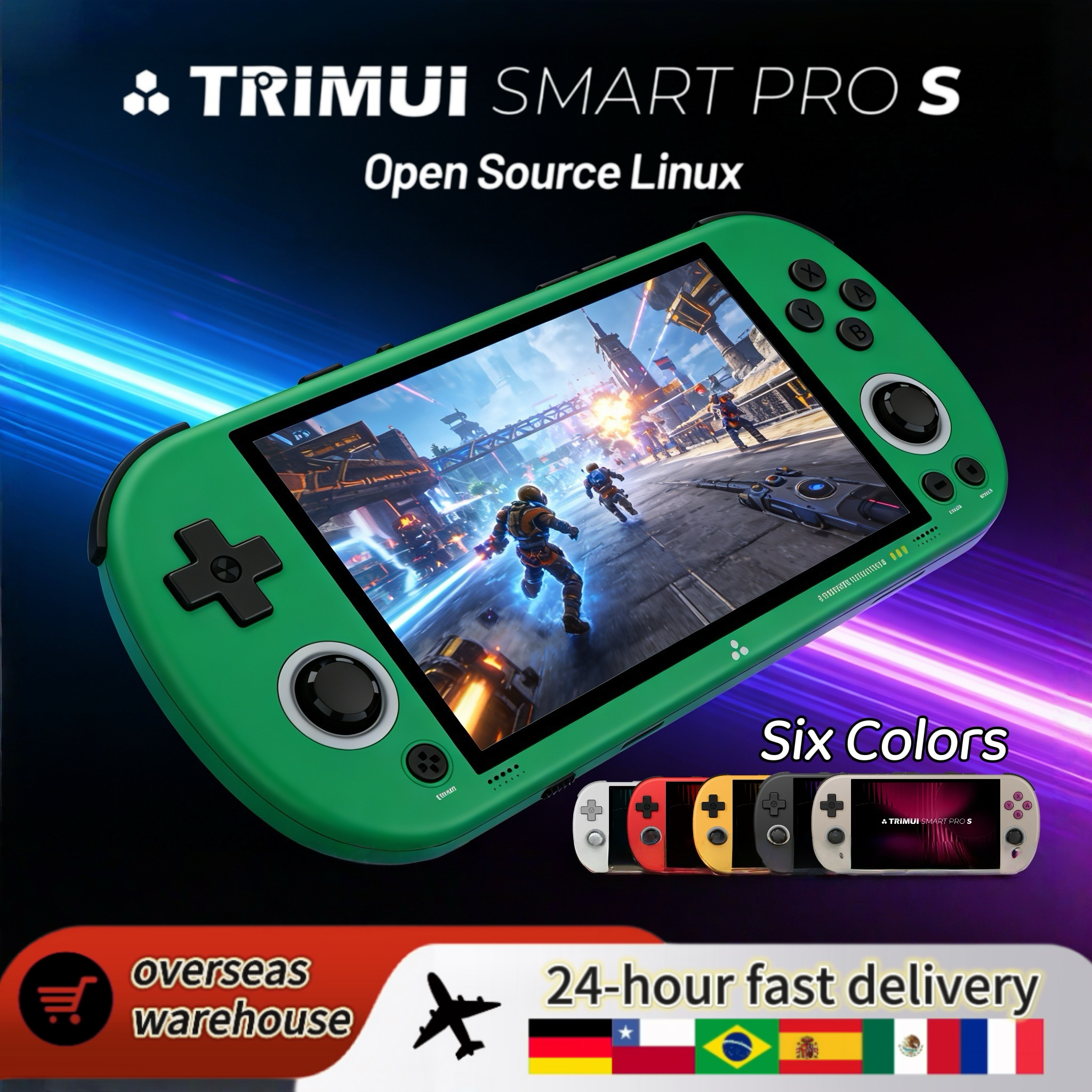 Gaming Console News - NEW TRIMUI SMART PRO S handheld