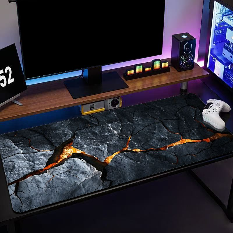 Gaming Console News - VIKAMA Volcanic Lava Texture Extra-Large Gaming