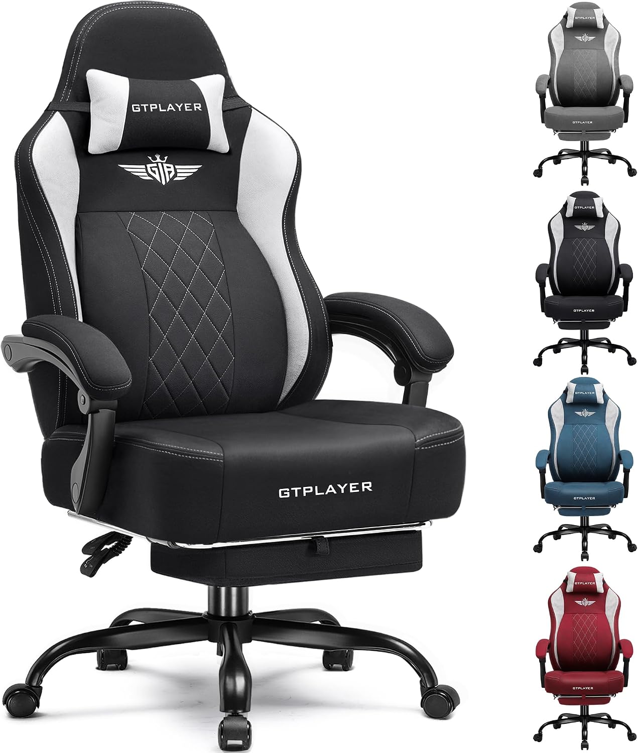 Gaming Chair Cushion - Big and Tall Gaming Chair Breathable