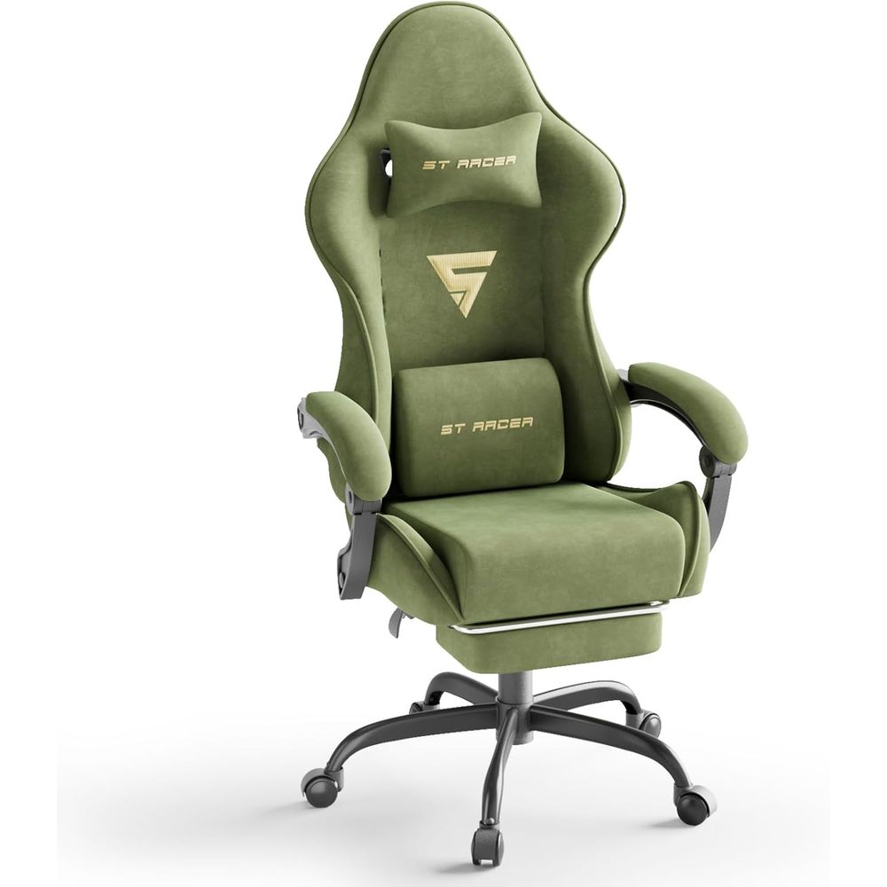 Gaming Chair Cushion - Ergonomic Massage Lumbar Gaming Chair with