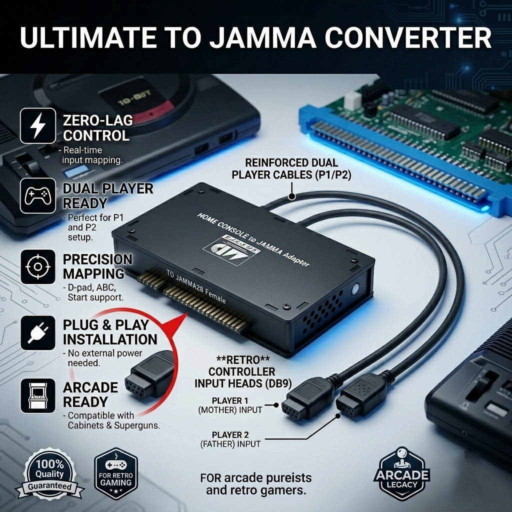 Gaming Console Years - Mega Drive Genesis MD to JAMMA