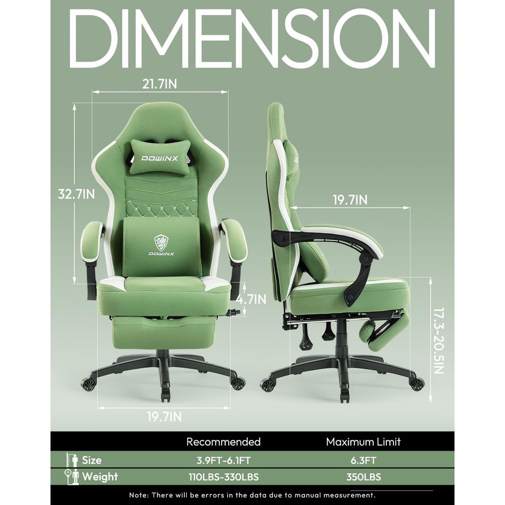 Breathable Fabric Gaming Chair - Gaming Chair Cushion reseña y precio