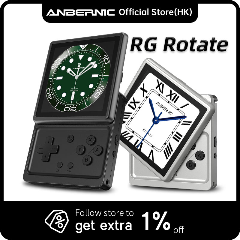 Anbernic RG Rotate Retro Handh - Gaming Console Years reseña y precio