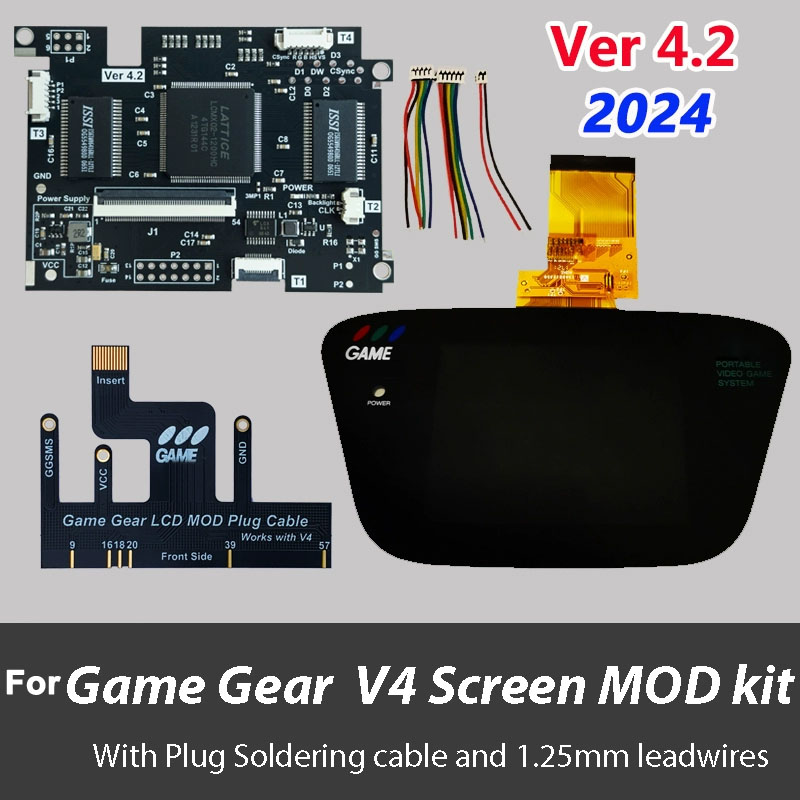 New V4.2 LCD Screen Full Fit I - Gaming Console Display reseña y precio