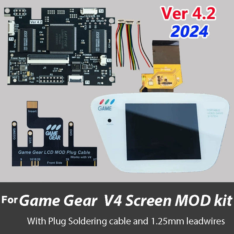 New V4.2 LCD Screen Full Fit I - Gaming Console Display reseña y precio