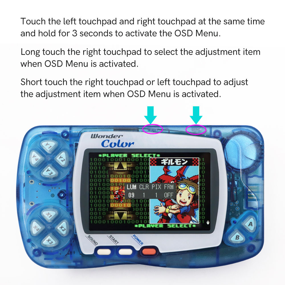 Newest WSC Hightlight IPS LCD  - Gaming Console Display reseña y precio