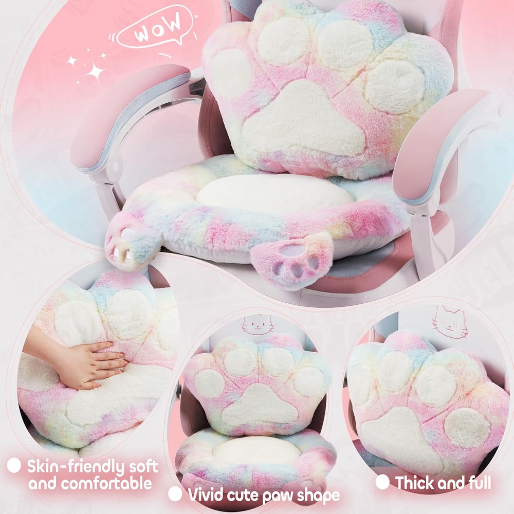 Gaming Chair Cute with Cat Ear - Gaming Chair Cushion reseña y precio