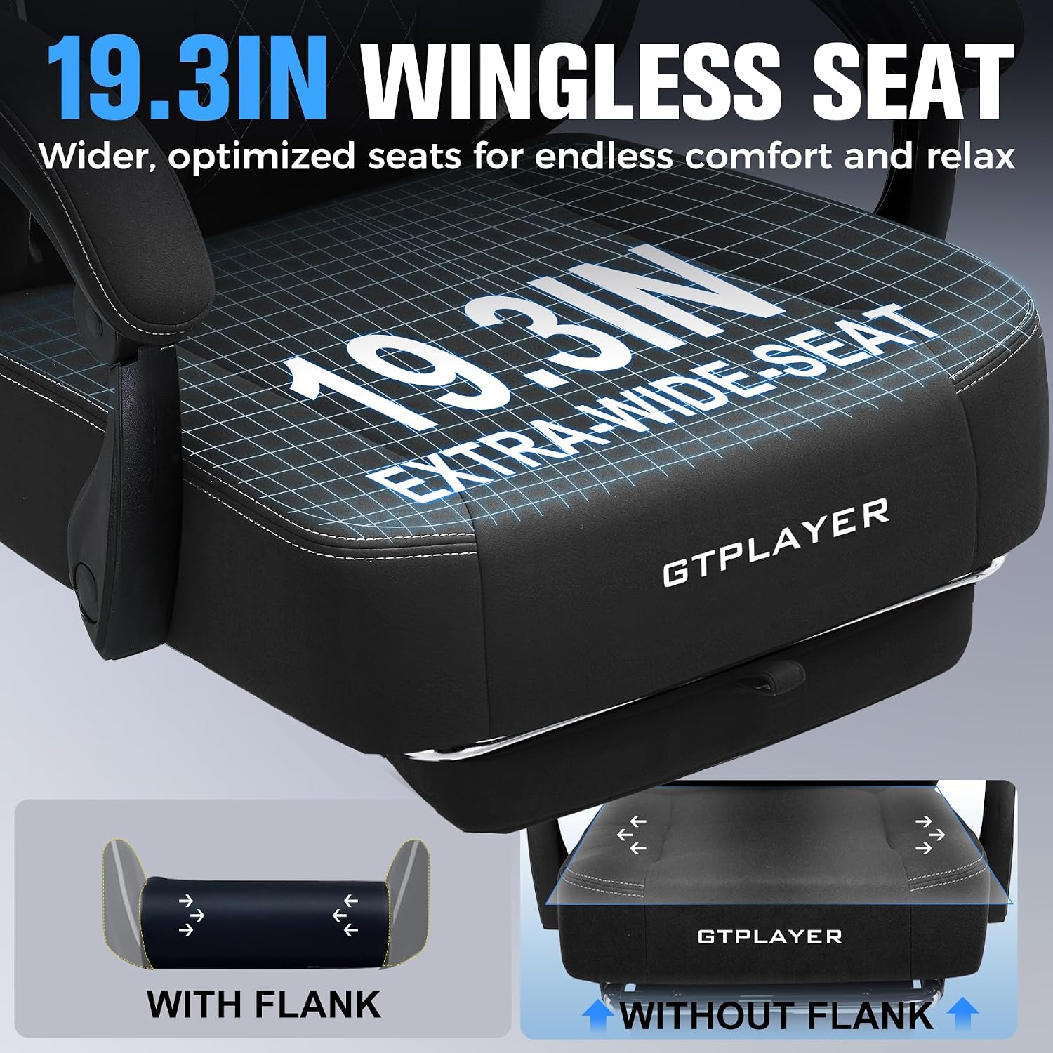 Big and Tall Gaming Chair Brea - Gaming Chair Cushion reseña y precio