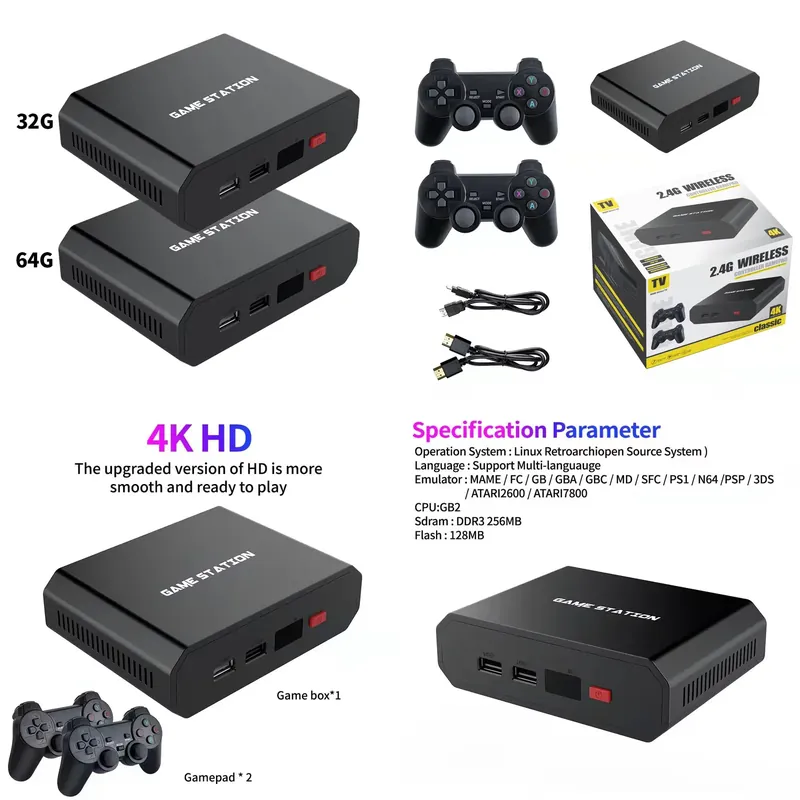 M8plus HD Video Game Console B - Gaming Console And reseña y precio