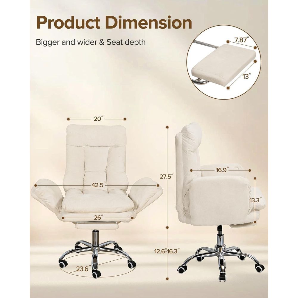 Ergonomic Extra-Wide Office Ch - Gaming Chair Cushion reseña y precio