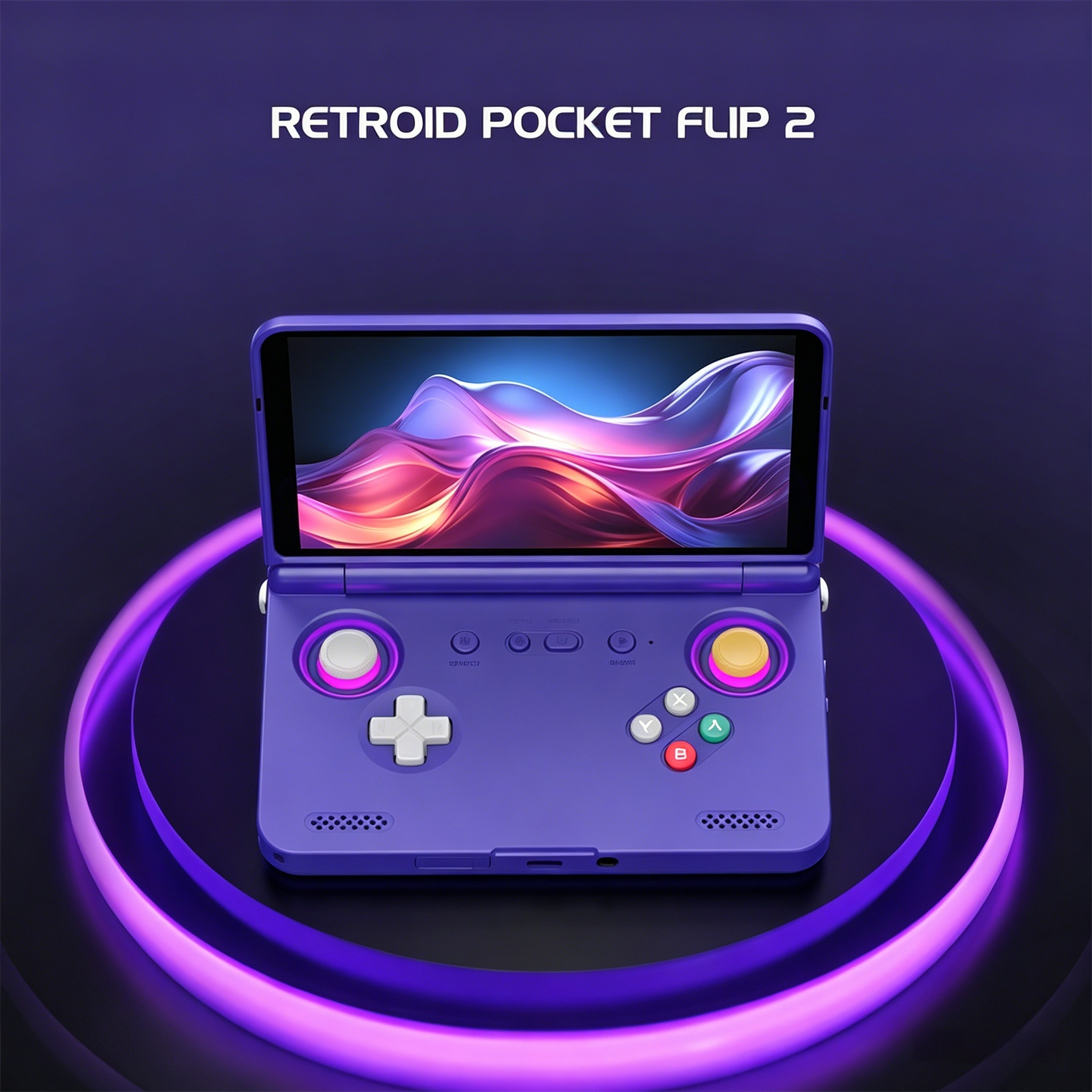 Retroid Pocket Flip2 Handheld  - Gaming Console Years reseña y precio