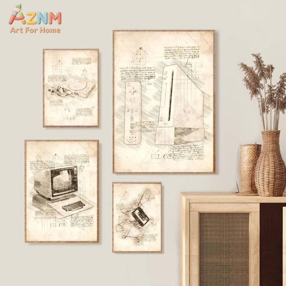 AZNM Vintage Game Console Sket - Gaming Console And reseña y precio