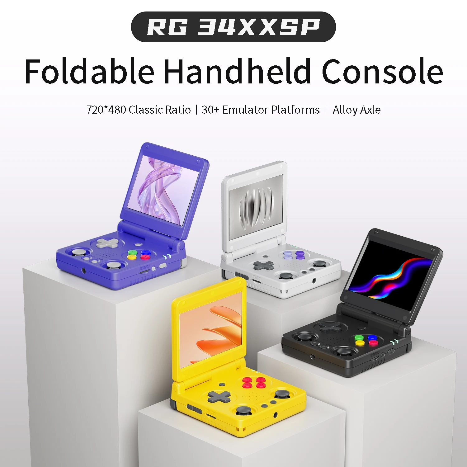 Anbernic RG34XXSP Retro Handhe - Gaming Console Years reseña y precio