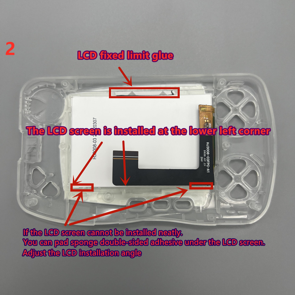 IPS LCD Screen DIY Kit Backlig - Gaming Console Display reseña y precio