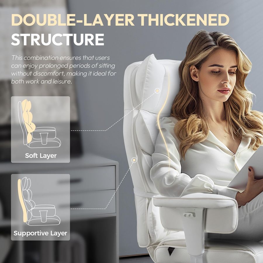 Big and Tall Office Chair with - Gaming Chair Cushion reseña y precio
