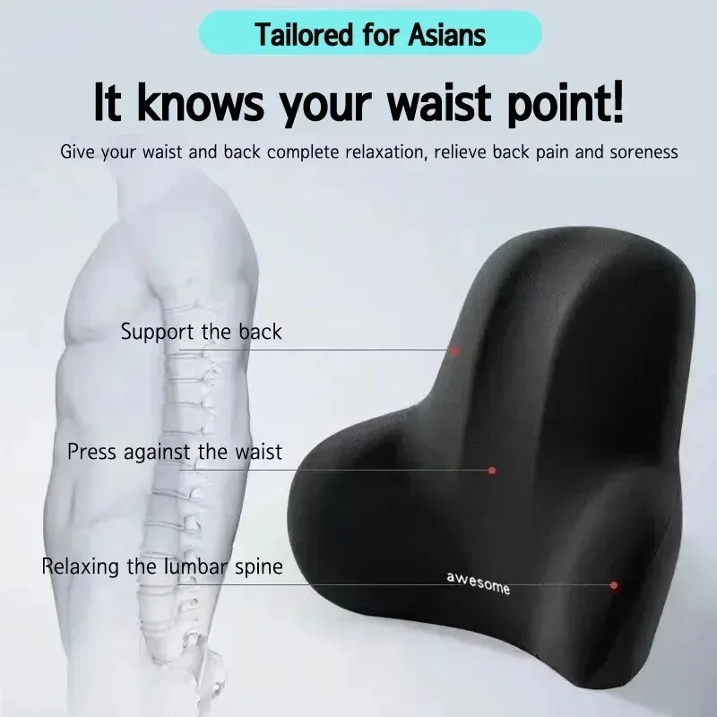 2025 Upgraded Lumbar Cushion,  - Gaming Chair Cushion reseña y precio