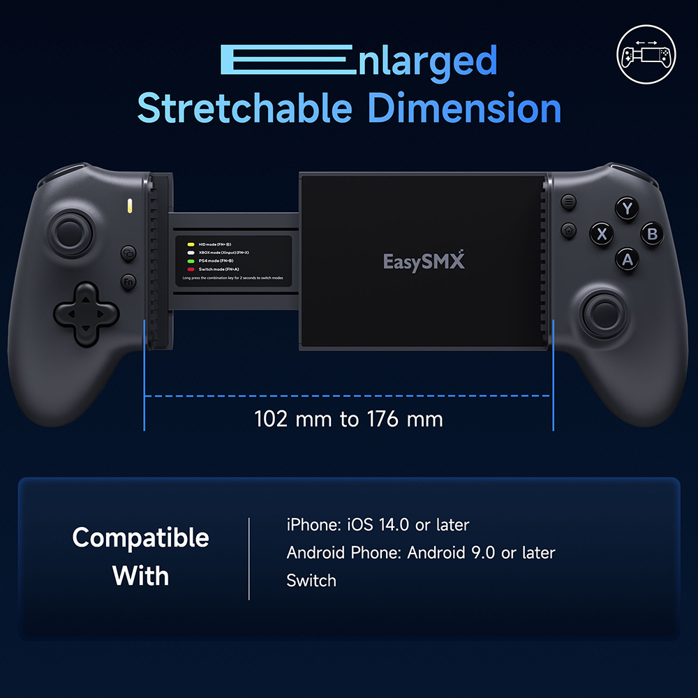 EasySMX M15 Bluetooth Mobile P - Gaming Console For Phone reseña y precio