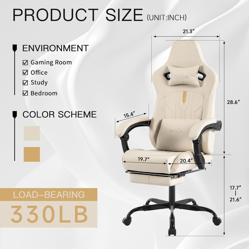 Ergonomic Massage Lumbar Cushi - Gaming Chair Cushion reseña y precio