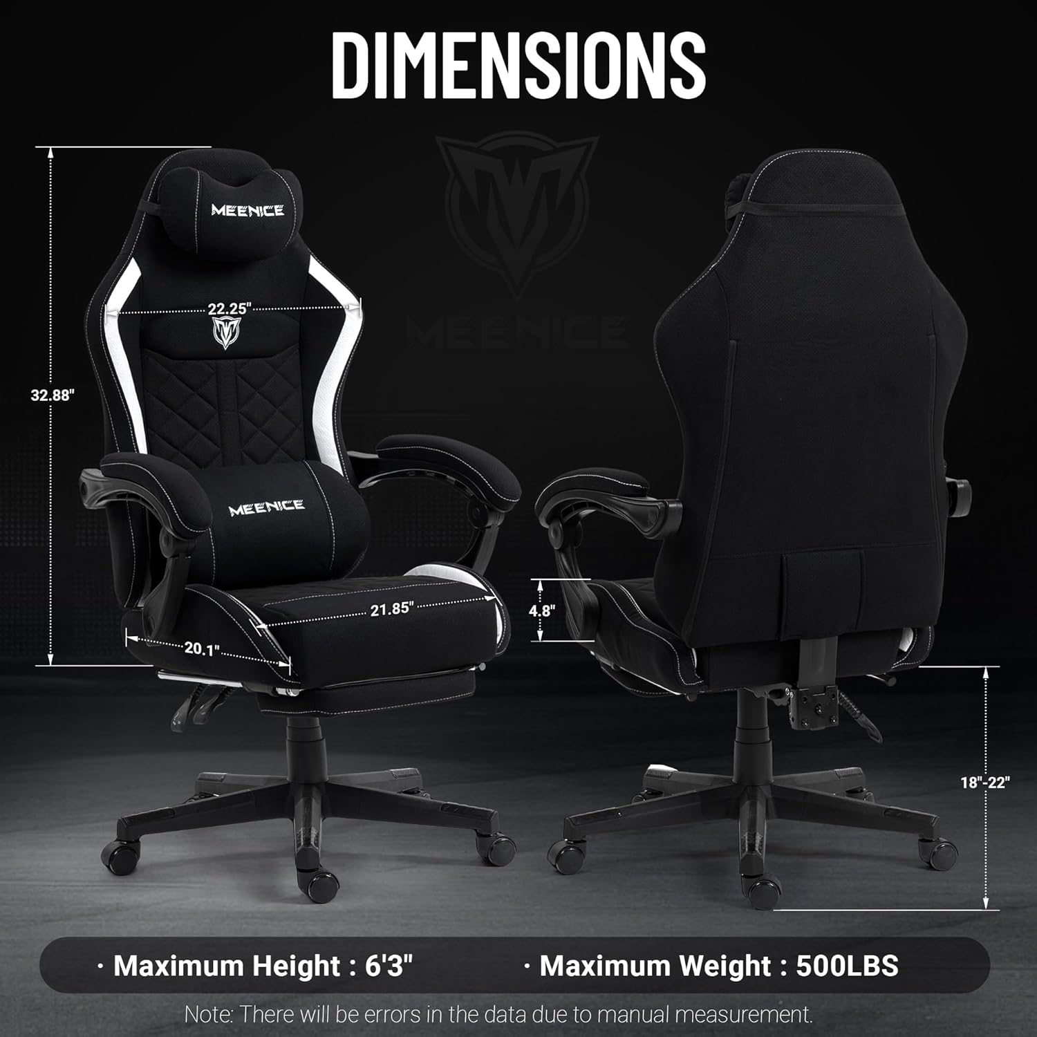 Big & Tall Gaming Chair with P - Gaming Chair Cushion reseña y precio