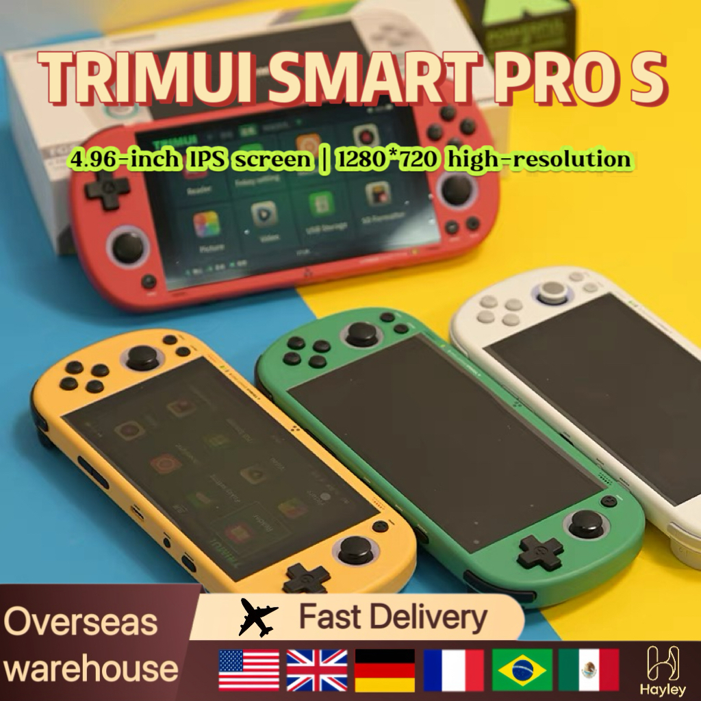 NEW TRIMUI SMART PRO S handhel - Gaming Console News reseña y precio